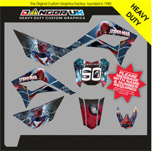 STOMP 110 JUICEBOX MINI PIT BIKE GRAFICA DECALCOMANIE ADESIVI NOME PERSONALIZZATO NUMERO