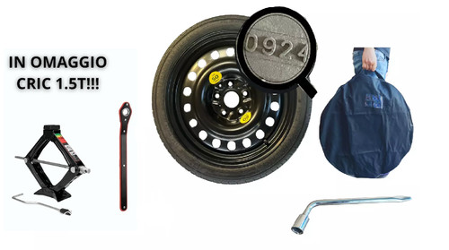 Kit ruotino scorta per - kit,