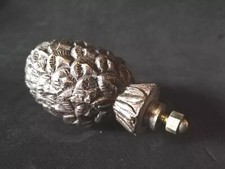 Maniglia Manopola Pomo Pomolo per Portone in metallo Argentato Vintage