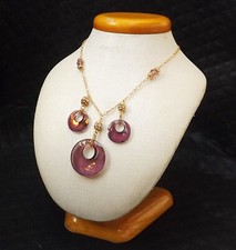 Collana pendente cerchio