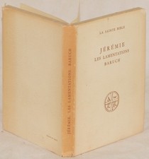 GELIN JEREMIE LES LAMENTATIONS LE LIVRE DE BARUCH BIBBIA STUDIO BIBLE