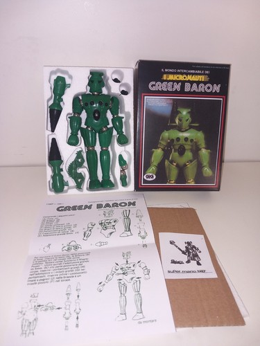 Micronauti completo green - micronauti, completo!