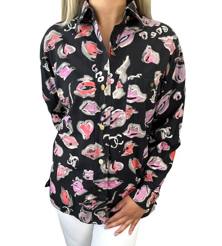 Camicia blusa chanel vintage - camicia,