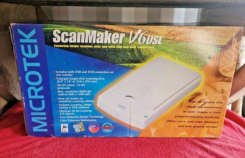 Scanner vintage microtek - scanner,