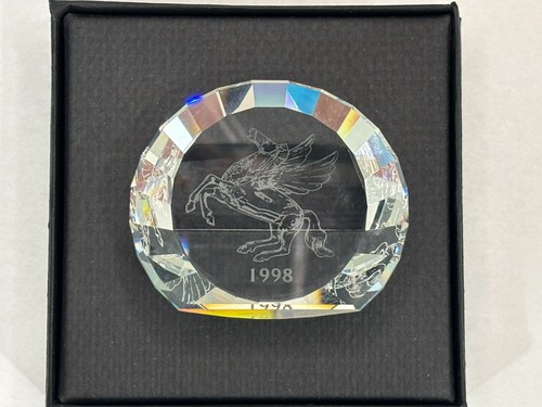 Fermacarte swarovski pegasus - fermacarte,