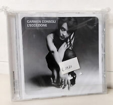 Carmen Consoli L'Eccezione  Cd Nuovo Sigillato