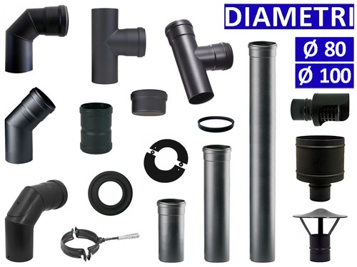 Kit canna fumaria - fumaria, interno
