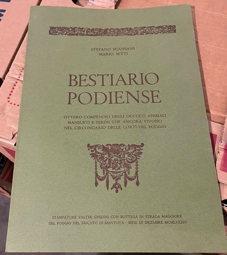 Bestiario podiense - bestiario,