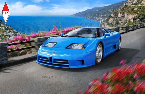 Kit revell bugatti eb110 - bugatti, 07353
