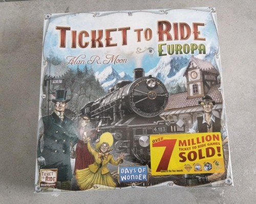 Ticket ride europa - to, of