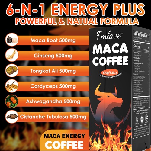 Maca cordyceps ginseng caffè - cordyceps,