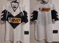 MAGLIA CALCIO FC LUGANO 90/92 HUMMEL SHIRT BIC