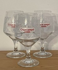 12 x Cruzcampo Chalice Beer