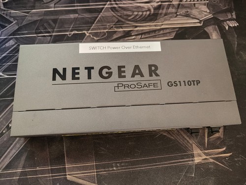 Netgear prosafe gs110tp - netgear, 8
