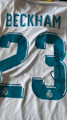 Maglia real madrid autografo - real,