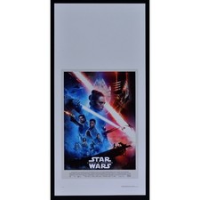 locandina STAR WARS L'ASCESA DI SKYWALKER guerre stellari abrams papatine B133