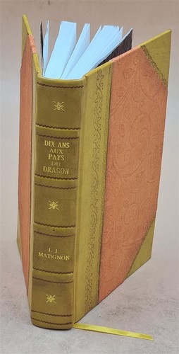 Dix ans pays dragon - ans, du
