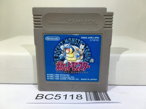Pokemon blu nintendo gameboy - pokemon,
