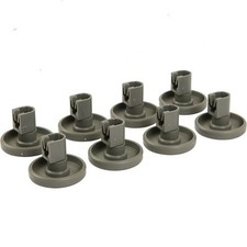 8pz Ruote Lavastoviglie Plastica Sostituzione per AEG Favorit/Privileg/Zanussi