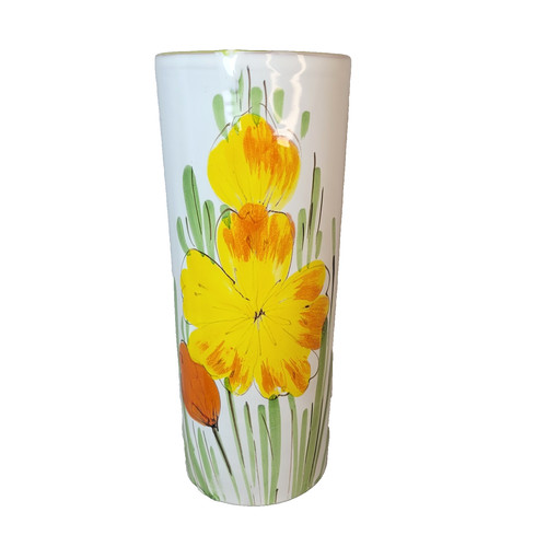 Vaso cilindro alto - , terracotta
