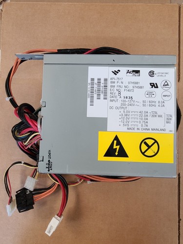 Ibm 97h5881 alimentatore 350w - ibm,