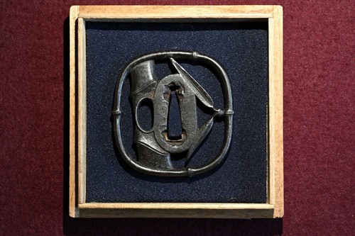 Tsuba giapponese antico - , in