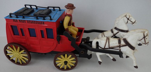 Carrozza wild west plastica - carrozza,