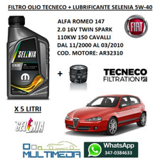 FILTRO OLIO E OLIO MOTORE