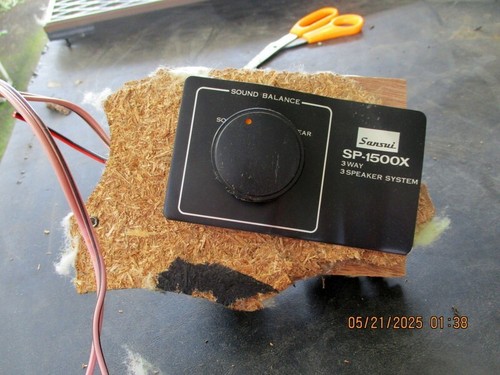 Sansui 1500x crossover - sansui, sp-1500x