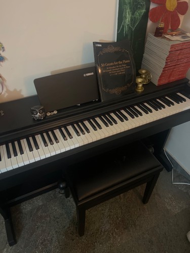 Pianoforte yamaha nero come - pianoforte,