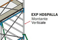 Montante verticale. 4g