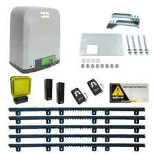 Kit completo cancello scorrevole INDEM VIVO 424 400kg + 5m cremagliera nylon