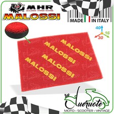 SPUGNA FILTRO ARIA MALOSSI FOGLIO A3 UNIVERSALE DOUBLE RED SPONGE MOTO SCOOTER