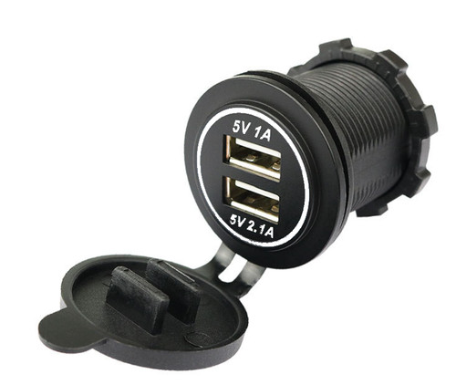Caricabatterie 12v presa - 12v/24,