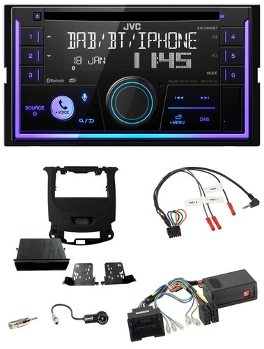 Jvc volante usb 2din dab - jvc,