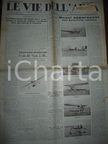 1935 vie dell aria - vie, nuovi