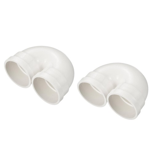 Pvc tubo forma gomito - forma, u