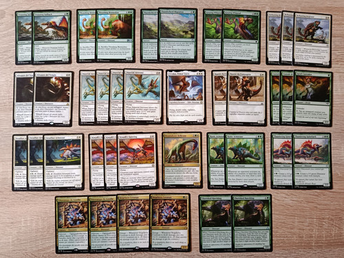 Mtg mazzo carte - verde, /