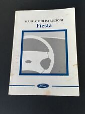 FORD FIESTA MANUALE LIBRETTO USO MANUTENZIONE ISTRUZIONI ORIGINALE ITALIANO 1998