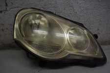 VW Polo 9N3 Fari Anteriori Fari Davanti Destro 6Q1941008AJ Offuscato F90786