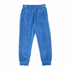 DIXIE Pantalone bambina joggers azzurro con polsino MADE IN ITALY 8 12 16 anni