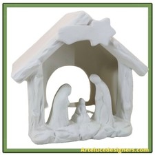 Portacandele natalizio in