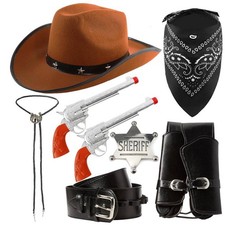 Set accessori costume cowboy