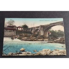 Cartolina Dintorni di Borgosesia - Ponte d'Agnona