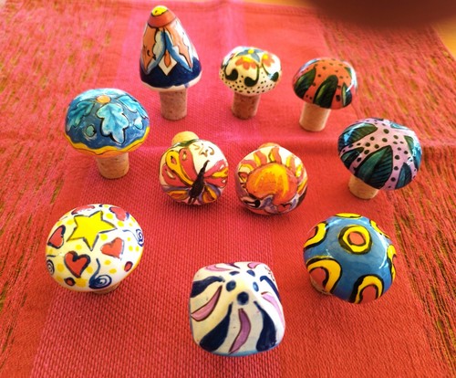 Tappi ceramica sughero per - tappi, e
