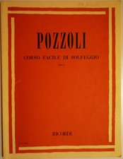 Pozzoli: solfeggi parlati e cantati  parte 2° corso ER 1153 Ricordi editore
