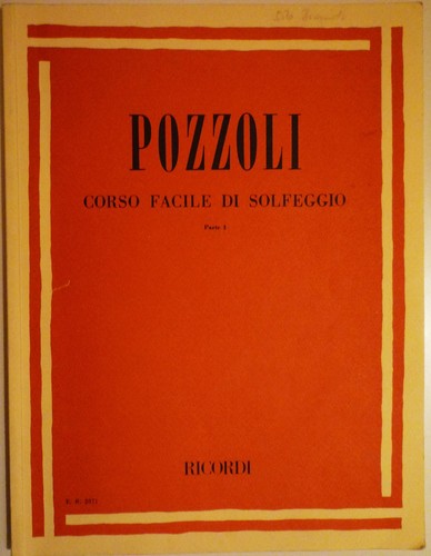 Pozzoli solfeggi parlati e - pozzoli:,