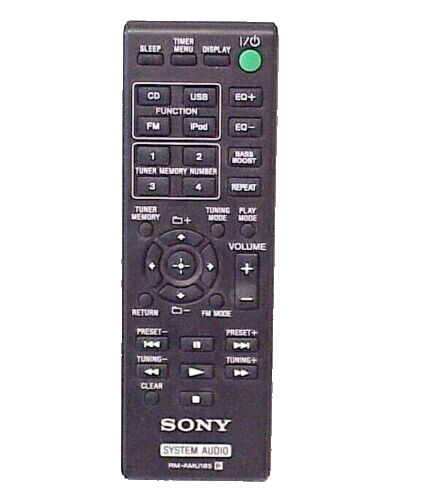 Sony system audio remote - sony,