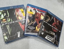 blu ray spiderman 1-2-3