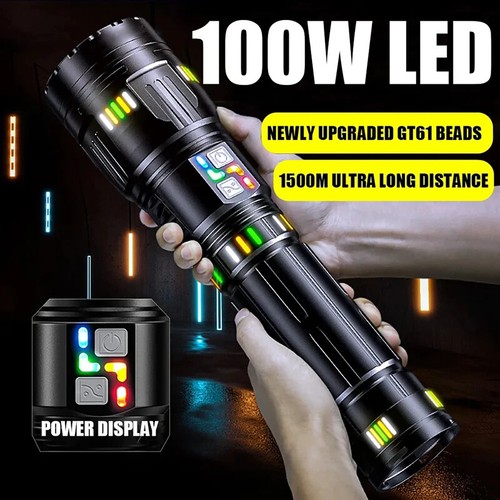 Torcia tattica led super - torcia,